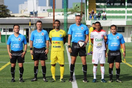 Glauber Rodrigues, Fabiano Coelho, Adriano Roberto de Souza, Éder Miguel Sacco Foto: Lucas Gabriel Cardoso