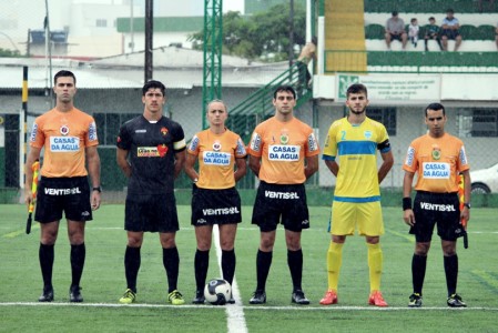 Diogo Berndt, Charly Wendt Straub Deretti, Djailson Sebastião Vieira, Carlos Alexandro Bueno Foto: Lucas Gabriel Cardoso