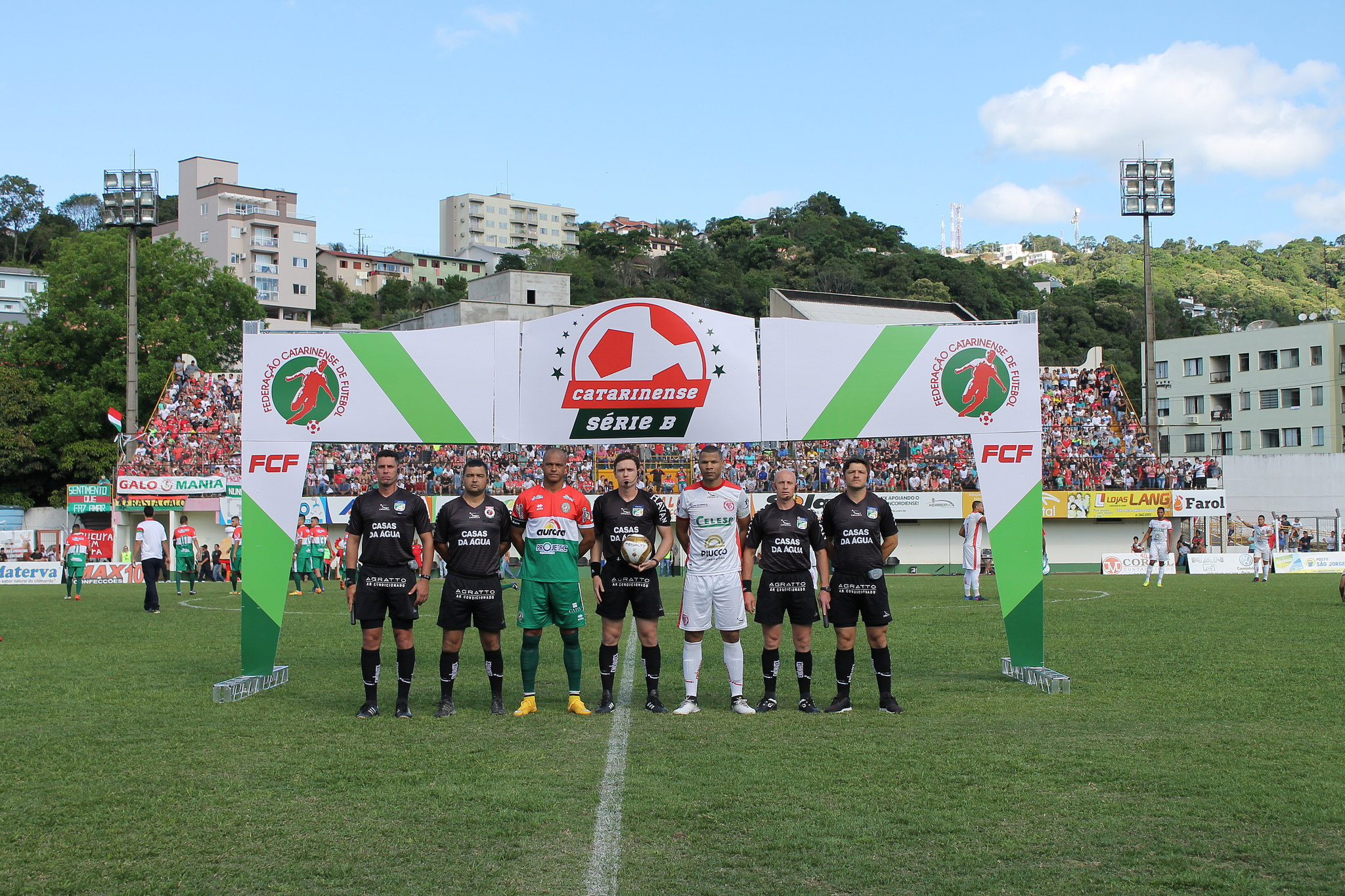 Éder Alexandre, Jeferson Schmidt, Ramon Abatti, Clair Dapper, Eli Alves
Foto: FCF