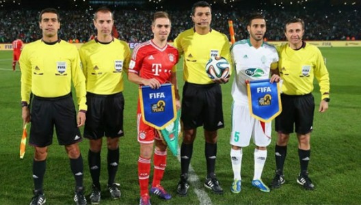 andro Meira Ricci, arbitrou a final do mundial de clubes 2013 entre Bayern-ALE X Raja Casablanca-MRO. Foto: FCF