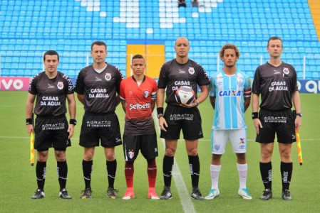 Giovani Honorato Duarte, Jaison da Silveira, Marcos Vinícius de Oliveira Matias, Clovis Herdt Foto: Lucas Gabriel Cardoso