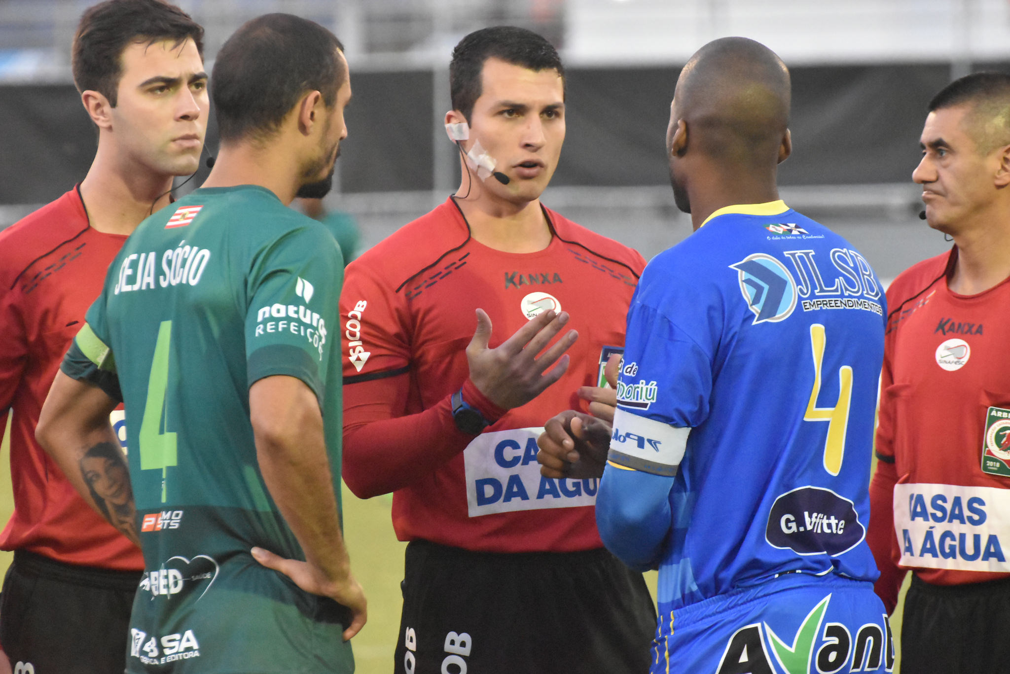 Diogo Berndt, Diego Cidral, Antônio da Luz Foto: CA Metropolitano